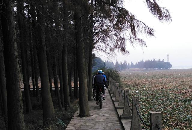图2_淀山湖边骑行.JPG
